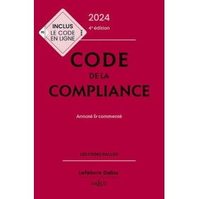 Code de la compliance annoté et commenté - Grand Format Edition 2024