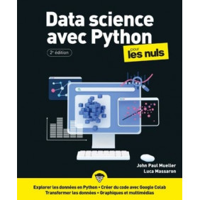 Data Science avec Python pour les nuls - Grand Format 2e édition