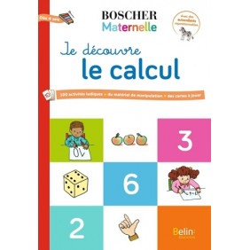 Je découvre le calcul - Avec des autocollants repositionnables - Dès 4 ans - Grand Format