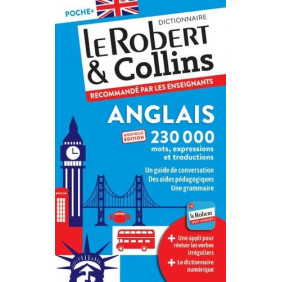 Le Robert & Collins Poche+ Anglais - Poche Edition bilingue français-anglais