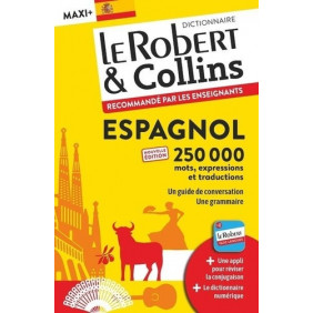 Dictionnaire Le Robert & Collins Espagnol - Maxi+ - Grand Format