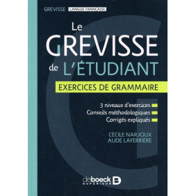 Le Grevisse de l'étudiant - Exercices de grammaire - Grand Format