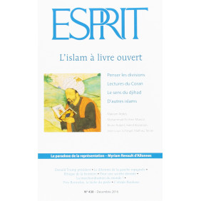 Esprit N° 430, décembre 2016 - L'islam à livre ouvert - Grand Format