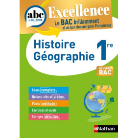 Histoire-Géographie 1re - Grand Format Edition 2023