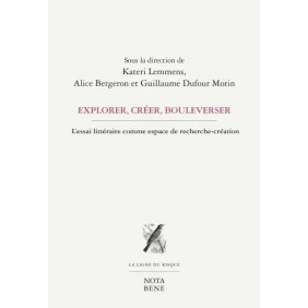 Explorer, créer, bouleverser : l'essai littéraire comme espace...