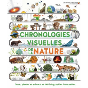 Chronologies visuelles de la nature - Terre, plantes et animaux en 140 infographies incroyables - Album