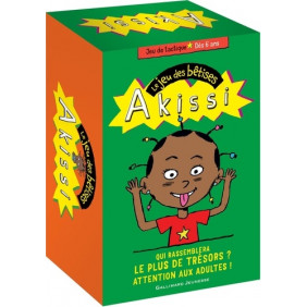 Akissi Le jeu des bêtises - Avec 80 cartes - De 6 à 9 ans