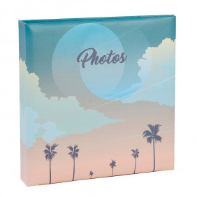 Exacompta - Réf. 62332E - Album photos à pochettes SUNSET - 200 photos 10 x 15 cm - 100 pages