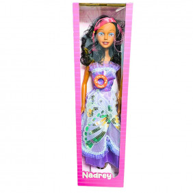 Poupée Naïma- Nadrey robe assorties - Vendu à l'unité