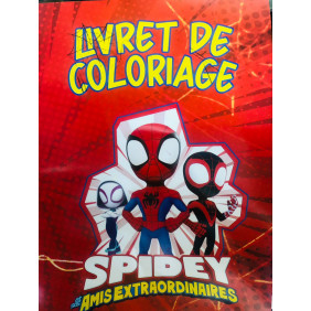 Livre de coloriage spidey