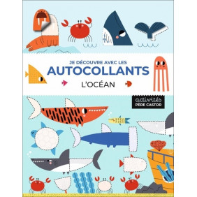 L'océan - Je découvre avec les autocollants - Grand Format