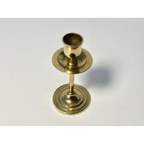 Bougeoir Chandelier Laiton 12 cm