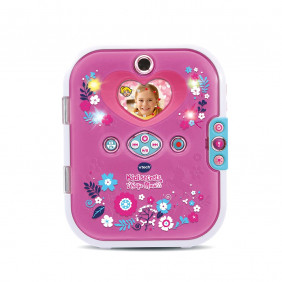 VTech - KidiSecrets Selfie Music 2.0 Rose, Journal Intime 8 en 1 avec Reconnaissance - De 6 à 12 ans