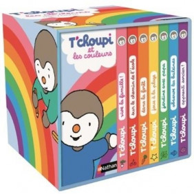 Ma petite bibliothèque des couleurs T'choupi : 7 histoires pour découvrir les couleurs - dès 2 ans