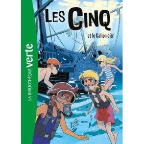 Le Club des Cinq Tome 28 : Les cinq et le galion d'or - Poche