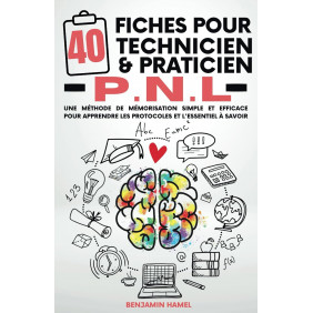 40 Fiches pour Technicien et Praticien PNL - 14 à 18 ans - Grand format