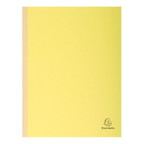 Paquet de 25 chemises dos toilé forever 320G/M2 - 24X32cm - jaune
