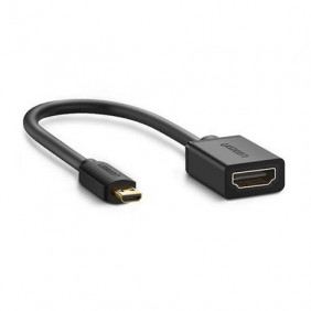 Micro hdmi male to hdmi female adapter cable