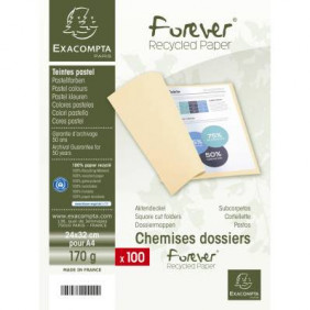 Chemises forever 170g - rouge - vendu à l'unité