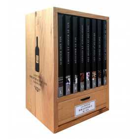 La petite bibliothèque du vin - Avec 8 livres : Acheter son vin , Choisir et servir le vin , Déguster le vin...- Grand Format