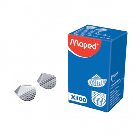Maped - Attaches Coin Lettre Boîte de 100