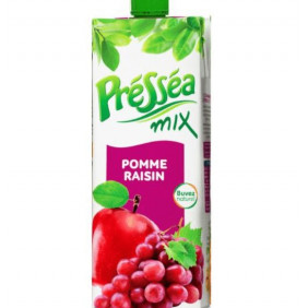 Pressea nectar 1l x 12 pomme-raisin - Vendu à l'unité