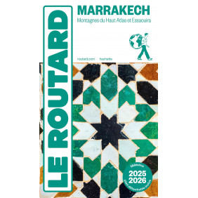 Marrakech - Montagnes du Haut Atlas et Essaouira - Edition 2025-2026 avec 1 Plan détachable - Grand Format