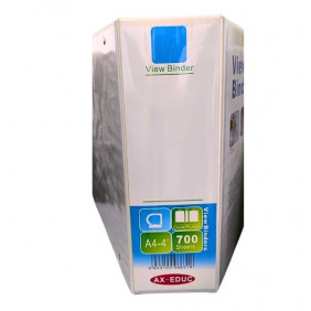 Classeur A4 personnalisable D/60 dos/80 blanc