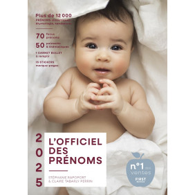 L'officiel des prénoms - Grand Format - Edition 2025