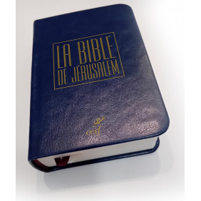 La Bible de Jérusalem - Edition voyage bleue - Poche