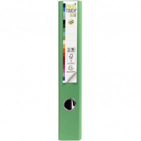 Classeur à levier prem'Touch intérieur et extérieur en polypropylène - Dos 50mm - A4 maxi. - vert