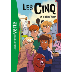 Le Club des Cinq Junior Tome 35 : Les Cinq et le rubis d'Abkar - Poche