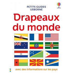 Drapeaux du monde - Avec des informations sur les pays et régions - Grand Format