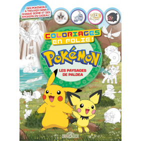 Pokémon - Les Paysages de Paldea. Avec des stickers - Album