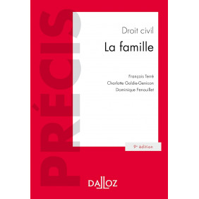 Droit civil - La famille - Grand Format 9e édition