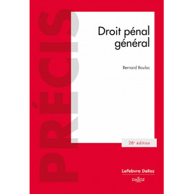 Droit pénal général - Grand Format 28e édition