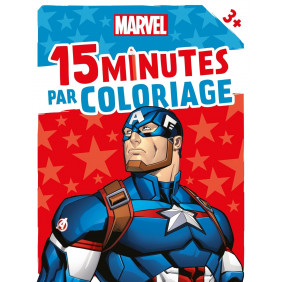 15 minutes par coloriage Marvel - Album