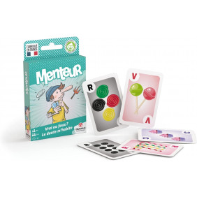 Ducale - Le Menteur - Jeu de Cartes pour Enfants - Jeu de Bluff et de stratégie - à partir de 6 Ans