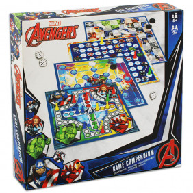Shuffle  Multijeux Avengers  Marvel  Jeu de société Enfant  à Jouer en Famille ou Entre Amis  à partir de 5 Ans