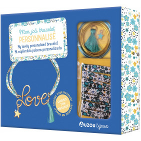 Auzou - Mon joli bracelet personnalisé - Bracelet - Bijou - Craft Kit - 7+ ans - Non pliable