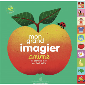 Mon grand imagier animé - Les premiers mots des tout-petits - Album