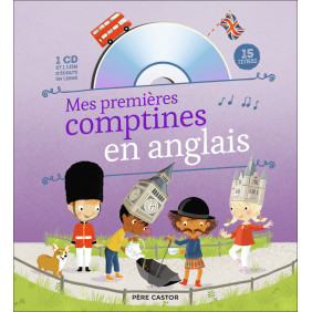 Mes premières comptines en anglais - Album avec 1 CD audio
