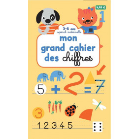 Mon grand cahier des chiffres - Grand Format