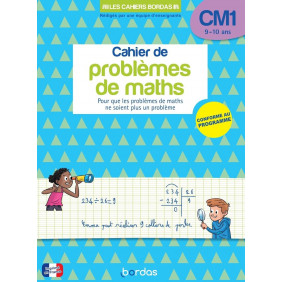 Cahier de problèmes de maths CM1