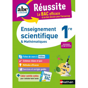 Enseignement Scientifique & Mathématiques 1re - Grand Format