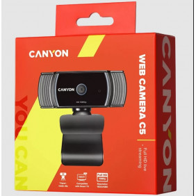 Canyon webcam c5 full hd 1080P auto focus noir