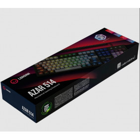 Clavier Lorgar Azar 514 RVB noir LRGGK514BUS