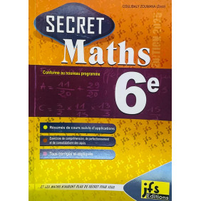 Secret maths 6ème - résumés cours + exos
