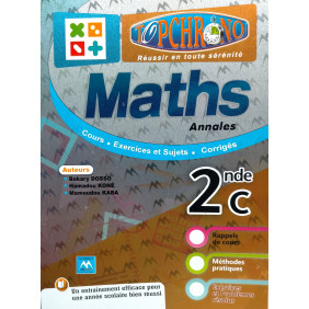 Top chrono maths 2nde C ed 2023