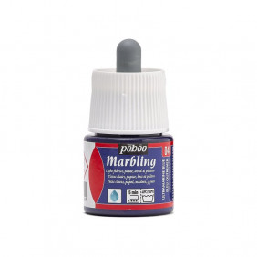 Peinture base eau à effet marbré - 45 ml - Marbling